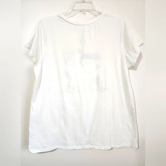 Women's Snoopy Valentine's Day White Tshirt Size Large - Picture 5 of 5